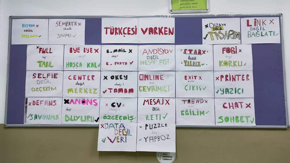 'Türkçesi Varken' etkinliği çok ilgi çekti